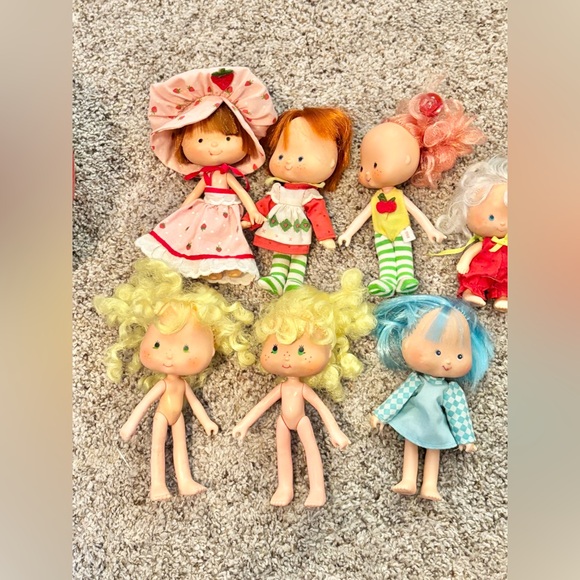 Strawberry Shortcake vintage dolls and case - Picture 2 of 8
